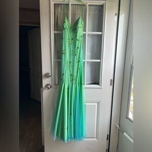 Blue green small dress